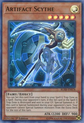 Artifact Scythe (Ultra Rare) [BLHR-EN078] 1st Edition