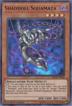 Shaddoll Squamata (Ultra Rare) [BLHR-EN082] 1st Edition
