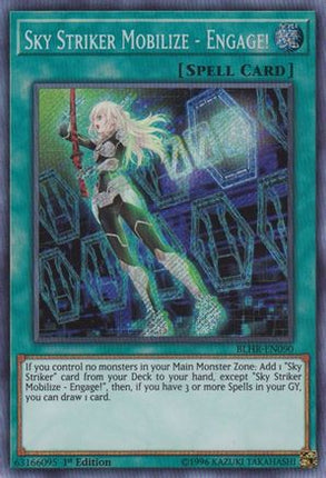 Sky Striker Mobilize - Engage! (Secret Rare) [BLHR-EN090] 1st Edition
