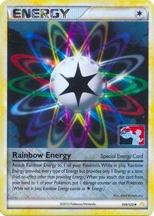 Rainbow Energy - 104/123 (League Promo) [League & Championship Cards] Reverse Holofoil