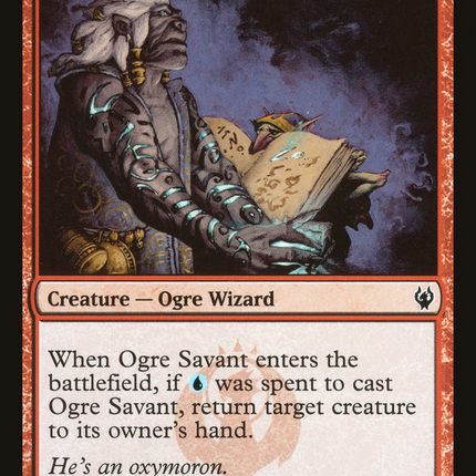 Ogre Savant [Duel Decks: Izzet vs. Golgari]