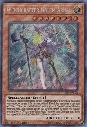 Witchcrafter Golem Aruru (Secret Rare) [RIRA-EN028] Unlimited