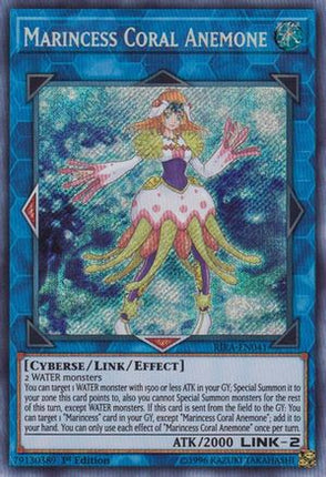 Marincess Coral Anemone (Secret Rare) [RIRA-EN041] Unlimited