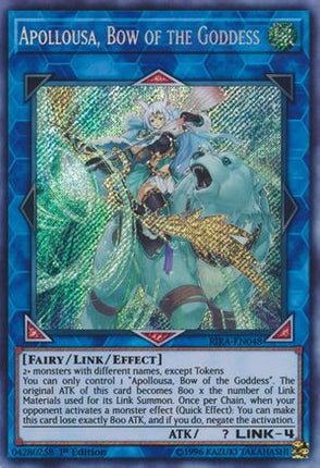 Apollousa, Bow of the Goddess (Secret Rare) [RIRA-EN048] Unlimited