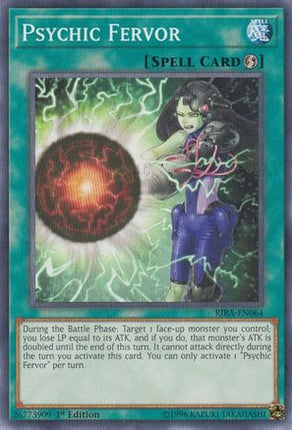 Psychic Fervor (Common / Short Print) [RIRA-EN064] Unlimited