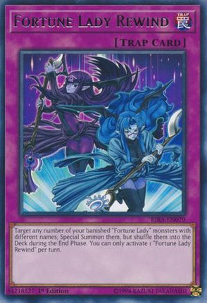 Fortune Lady Rewind (Rare) [RIRA-EN070] 1st Edition