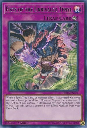 Fists of the Unrivaled Tenyi (Rare) [RIRA-EN072] Unlimited
