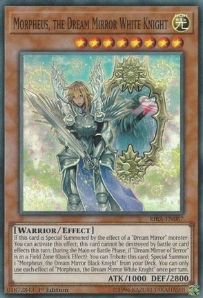 Morpheus, the Dream Mirror White Knight (Super Rare) [RIRA-EN087] 1st Edition