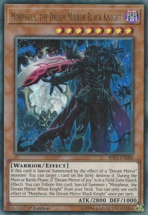 Morpheus, the Dream Mirror Black Knight (Ultra Rare) [RIRA-EN088] 1st Edition