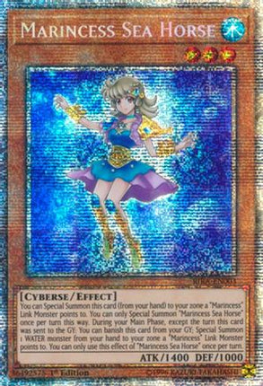 Marincess Sea Horse (Starlight Rare)  [RIRA-EN003] 1st Edition