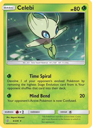 Celebi - 4/236 [SM - Unified Minds] Holofoil