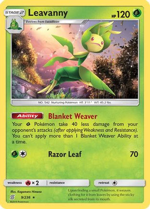 Leavanny - 9/236 [SM - Unified Minds]