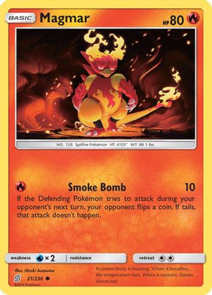 Magmar - 21/236 [SM - Unified Minds]