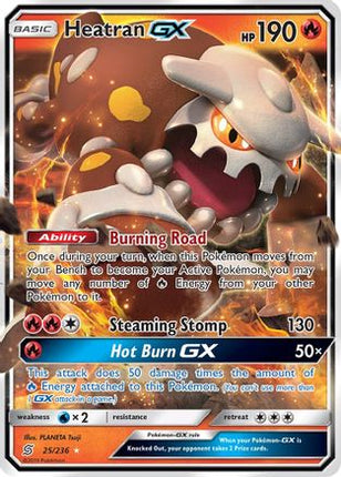 Heatran GX - 25/236 [SM - Unified Minds] Holofoil