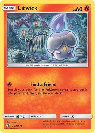 Litwick (28) - 28/236 [SM - Unified Minds]