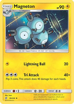 Magneton - 59/null [SM - Unified Minds] Reverse Holofoil