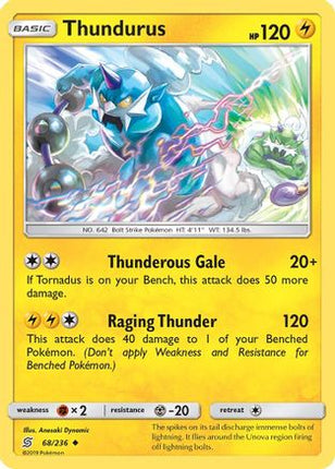 Thundurus - 68/236 [SM - Unified Minds]