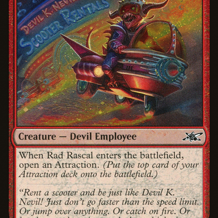Rad Rascal [Unfinity] Galaxy Foil