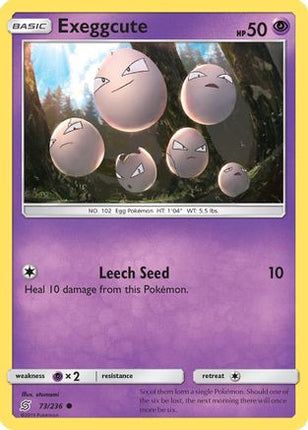 Exeggcute - 73/236 [SM - Unified Minds] Reverse Holofoil