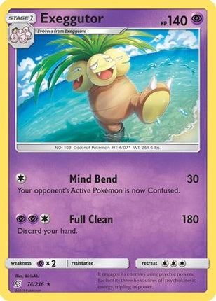 Exeggutor - 74/null [SM - Unified Minds] Reverse Holofoil