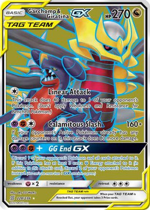 Garchomp & Giratina GX (Full Art) - 228/null [SM - Unified Minds] Holofoil