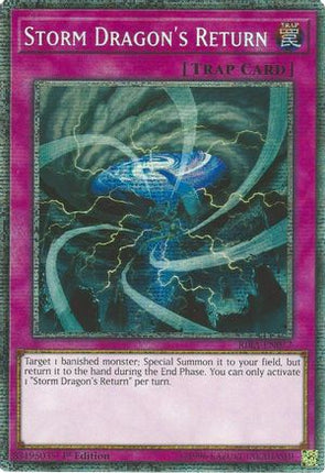 Storm Dragon's Return (Starlight Rare)  [RIRA-EN077] 1st Edition