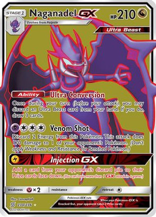Naganadel GX (Full Art) - 230/null [SM - Unified Minds] Holofoil