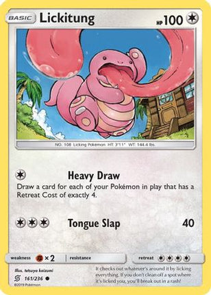 Lickitung - 161/236 [SM - Unified Minds]