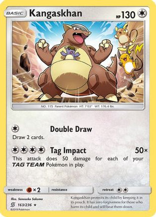 Kangaskhan - 163/236 [SM - Unified Minds] Holofoil