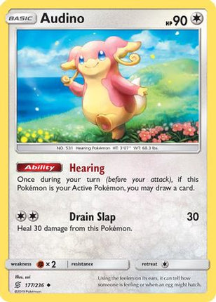 Audino - 177/236 [SM - Unified Minds]