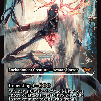 Overlord of the Mistmoors (Showcase) [Duskmourn: House of Horror] Foil