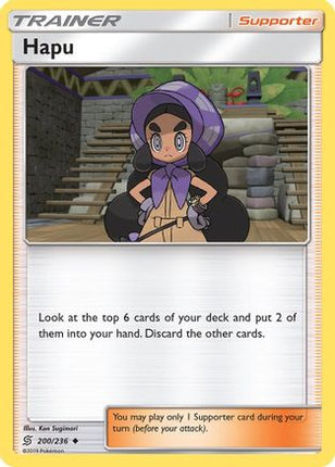 Hapu - 200/236 [SM - Unified Minds] Reverse Holofoil