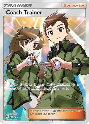 Coach Trainer (Full Art) - 233/null [SM - Unified Minds] Holofoil