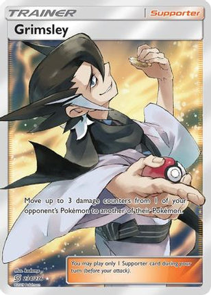 Grimsley (Full Art) - 234/236 [SM - Unified Minds] Holofoil