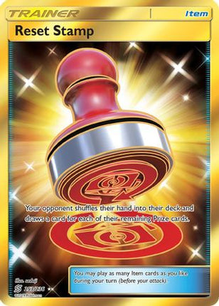 Reset Stamp (Secret) - 253/null [SM - Unified Minds] Holofoil