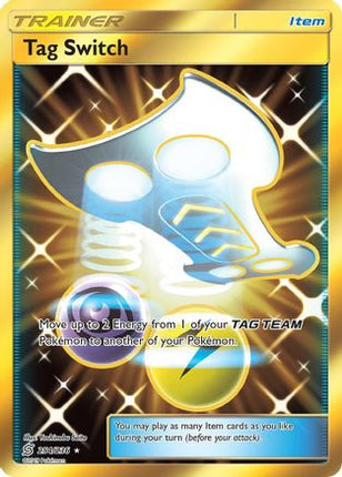 Tag Switch (Secret) - 254/null [SM - Unified Minds] Holofoil