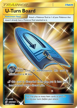 U-Turn Board (Secret) - 255/null [SM - Unified Minds] Holofoil