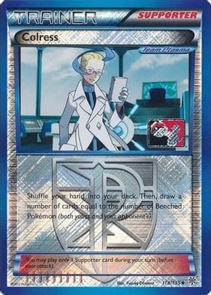 Colress - 118/135 (League Promo) [League & Championship Cards] Reverse Holofoil