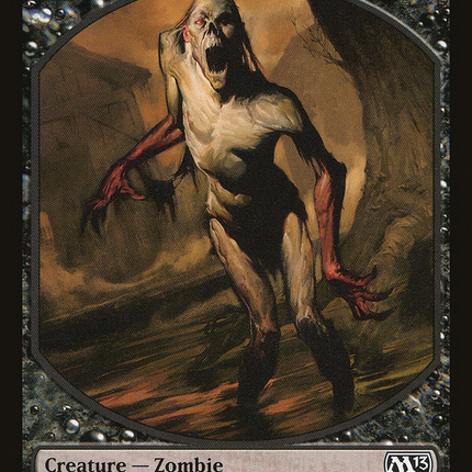 Zombie [Magic 2013 Tokens]