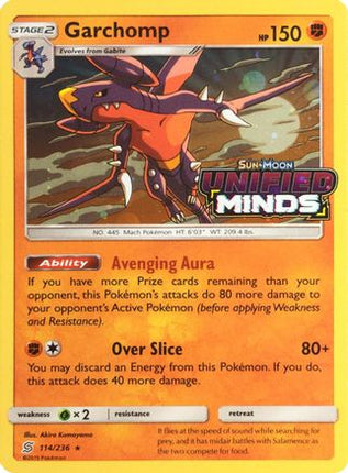 Garchomp - 114/236 (Cosmos Holo) [Miscellaneous Cards & Products] Holofoil