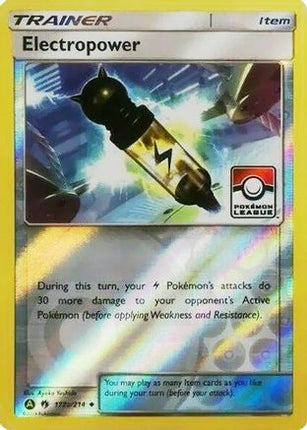Electropower - 172a/214 (Pokemon League) [League & Championship Cards] Reverse Holofoil