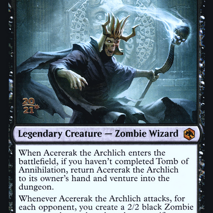 Acererak the Archlich [Adventures in the Forgotten Realms Promos] Prerelease Foil