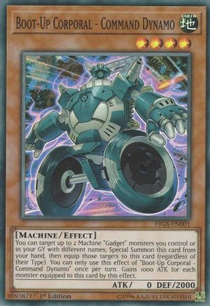 Boot-Up Corporal - Command Dynamo (Super Rare) [FIGA-EN001] 1st Edition