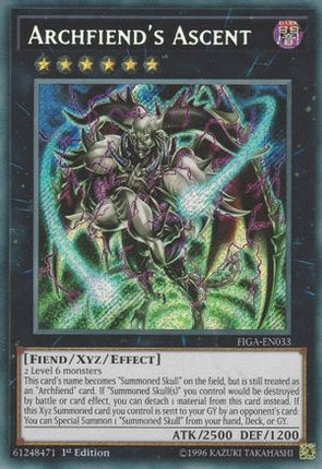 Archfiend's Ascent (Secret Rare) [FIGA-EN033] 1st Edition