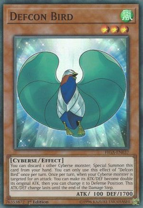 Defcon Bird (Super Rare) [FIGA-EN037] 1st Edition