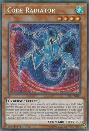Code Radiator (Secret Rare) [FIGA-EN039] 1st Edition