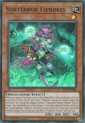 Subterror Fiendess (Super Rare) [FIGA-EN048] 1st Edition
