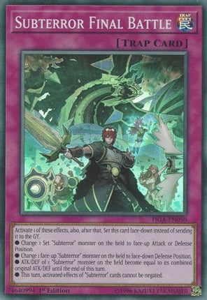 Subterror Final Battle (Super Rare) [FIGA-EN050] 1st Edition