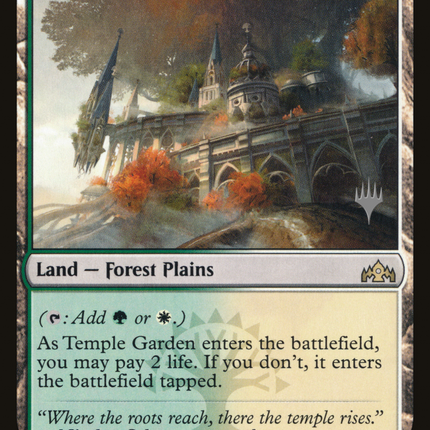 Temple Garden [Guilds of Ravnica Promos]