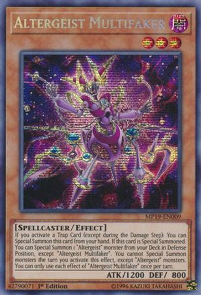 Altergeist Multifaker (Prismatic Secret Rare) [MP19-EN009] Unlimited